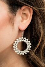 Load image into Gallery viewer, Paparazzi Earrings Pearly Poise White
