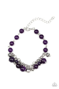 Paparazzi Bracelets Glossy Glow - Purple