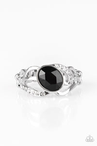 Paparazzi Rings Couldnt Care FLAWLESS - Black