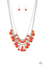 Load image into Gallery viewer, Paparazzi Necklaces Beautifully Beaded - Orange
