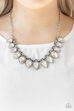 Load image into Gallery viewer, Paparazzi Necklaces FEARLESS is More - White
