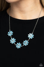 Load image into Gallery viewer, Flora Fantasy - Blue Necklace
