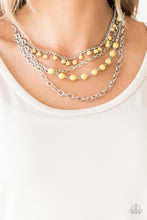 Load image into Gallery viewer, Paparazzi Necklaces Ground Forces - Yellow
