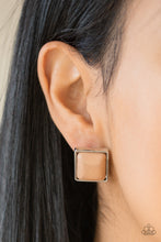 Load image into Gallery viewer, Paparazzi Earrings Eco Elegance - Brown
