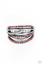 Load image into Gallery viewer, Paparazzi Rings Get a Move on! - Red
