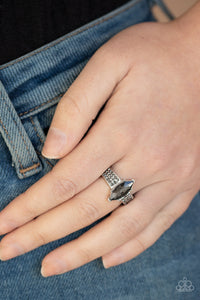 Paparazzi Rings Icy Iridescence - Silver