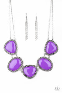 Paparazzi Necklaces Viva La VIVID - Purple