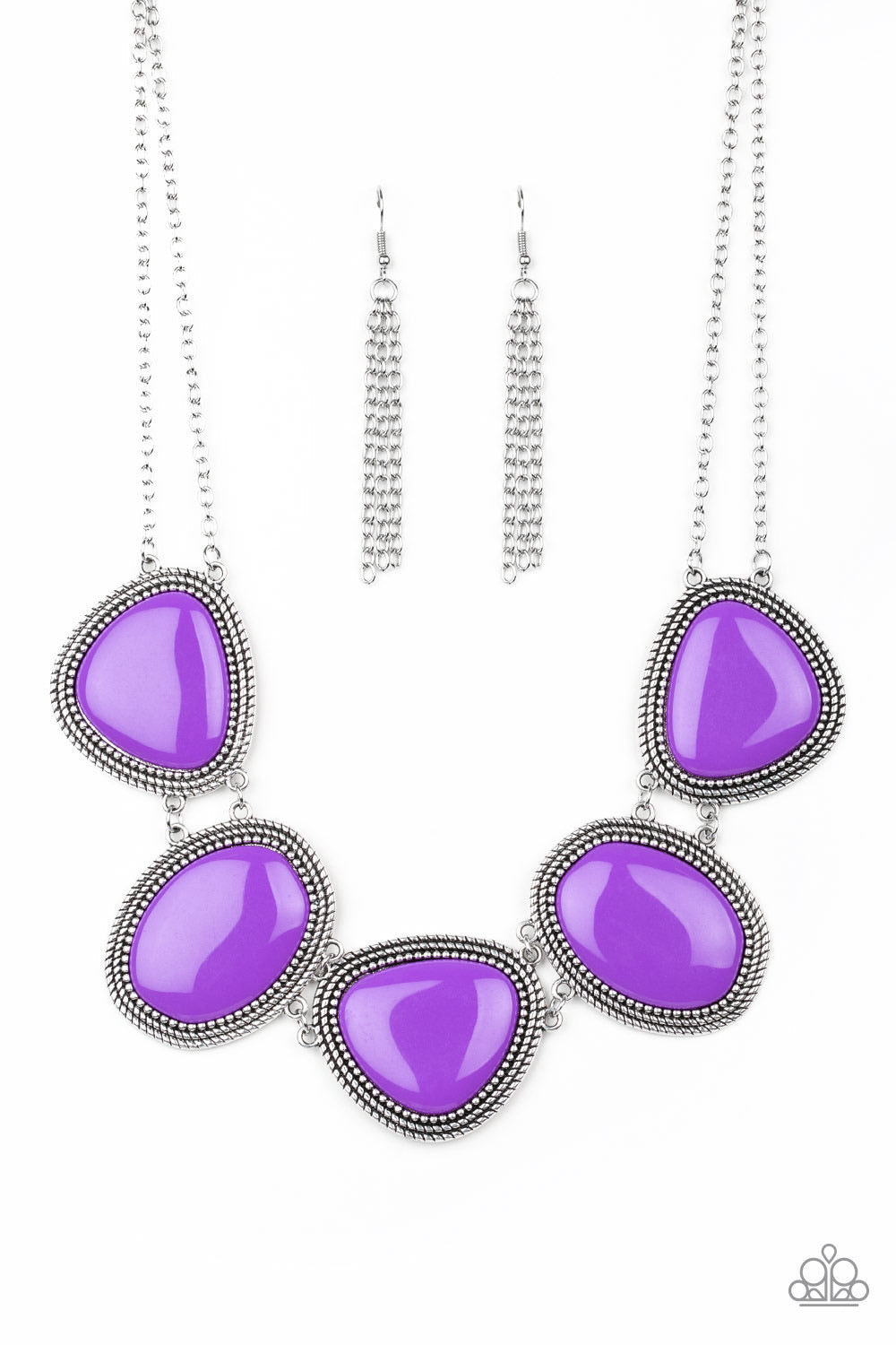 Paparazzi Necklaces Viva La VIVID - Purple