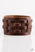 Load image into Gallery viewer, Paparazzi Bracelets Road Hog - Brown Mens
