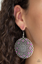 Load image into Gallery viewer, Paparazzi Earrings Mandala Mandalay - Pink
