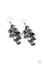 Load image into Gallery viewer, Paparazzi Earrings Resplendent Reflection - Black
