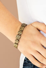 Load image into Gallery viewer, Paparazzi Bracelets Hammered Harmony - Brass
