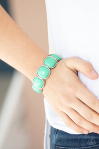 Paparazzi Bracelets Vivacious Volume - Green