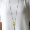 Load image into Gallery viewer, paparazzi necklace Happy As Can BEAM - Yellow
