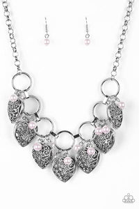 Paparazzi Necklaces Very Valentine pink