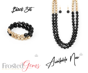 Greco Set Black and Gold