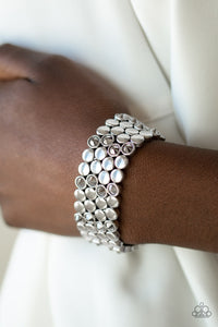 Paparazzi Bracelets Scattered Starlight - Silver