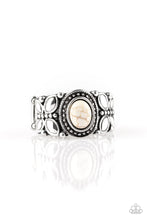 Load image into Gallery viewer, Paparazzi Ring Butterfly Belle White

