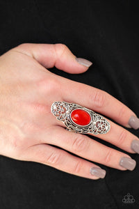 Paparazzi Ring Flair for the Dramatic Red
