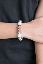 Load image into Gallery viewer, Paparazzi Bracelets Upper Manhattan White
