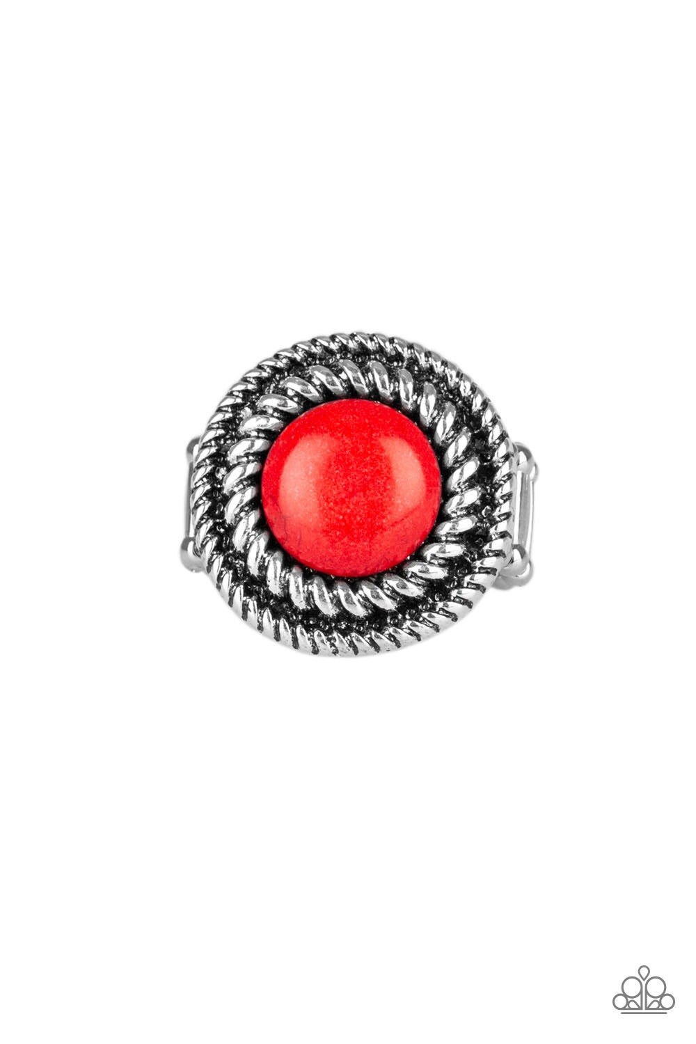 Paparazzi Rings Rare Minerals - Red