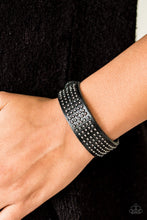 Load image into Gallery viewer, Paparazzi Bracelets Road Pilot - Black
