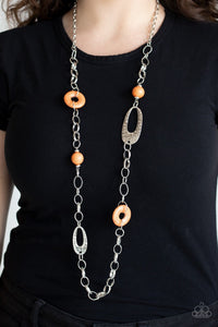 Paparazzi Necklaces Artisan Artifact - Orange