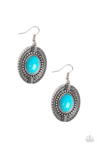 Paparazzi Earrings Mountain Melody - Blue