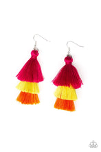 Load image into Gallery viewer, Paparazzi Earrings Hold On To Your Tassel! - Multi
