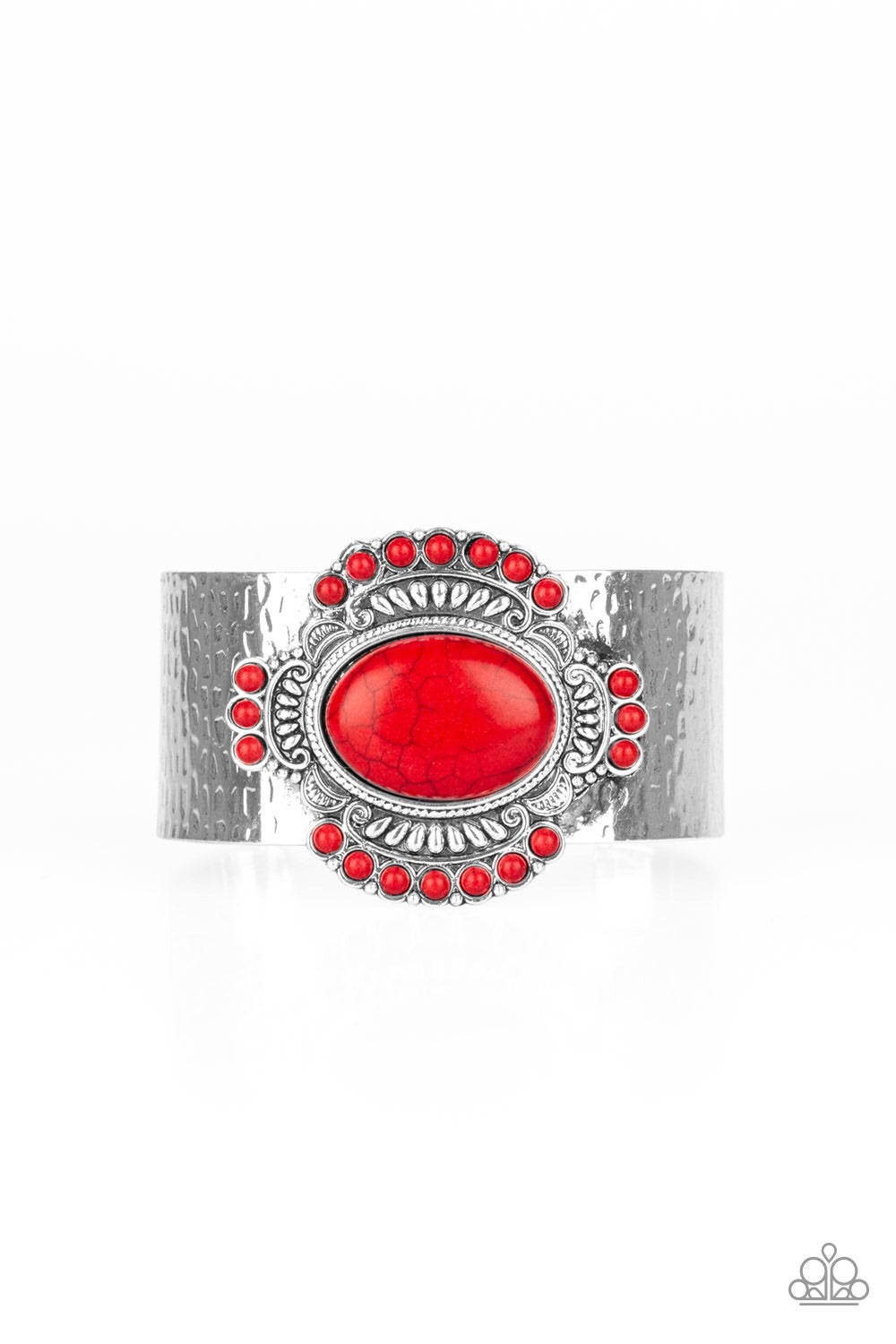 Paparazzi Bracelets Canyon Crafted - Red