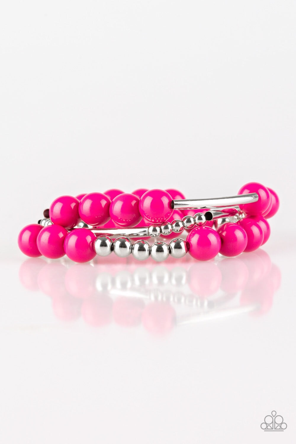 Paparazzi Bracelets New Adventures - Pink