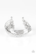 Load image into Gallery viewer, Paparazzi Bracelets See A Pattern? - Silver
