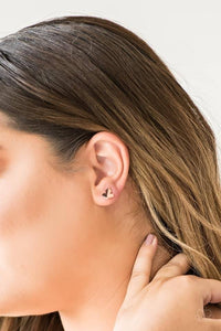 Paparazzi Earrings Fire Drill Gold