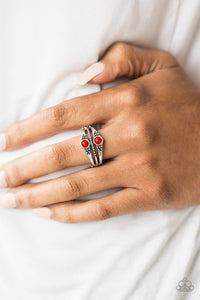 Paparazzi Rings Give It Your ZEST - Red