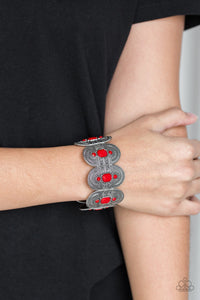 Paparazzi Bracelets Turn Up The TROPICAL Heat - Red