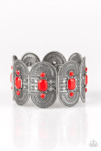 Paparazzi Bracelets Turn Up The TROPICAL Heat - Red