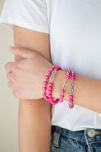 Load image into Gallery viewer, Paparazzi Bracelets Limitless Luxury - Pink
