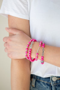 Paparazzi Bracelets Limitless Luxury - Pink