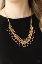 Load image into Gallery viewer, Paparazzi Necklaces Ring Leader Radiance - Gold
