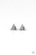 Load image into Gallery viewer, Paparazzi Earrings Pyramid Paradise - Silver
