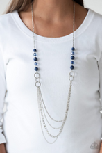 Load image into Gallery viewer, Paparazzi Necklaces Vividly Vivid Blue
