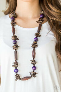 Paparazzi Necklaces Cozumel Coast Purple